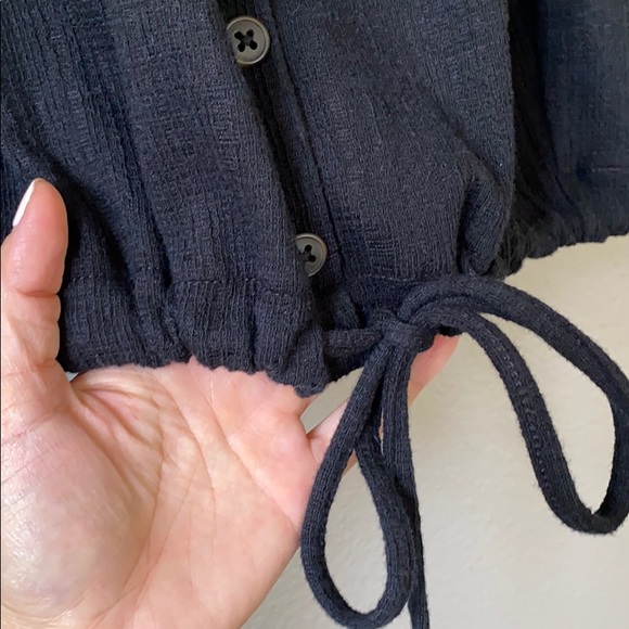 Madewell off-shoulder button top size XS - Picture 4 of 6